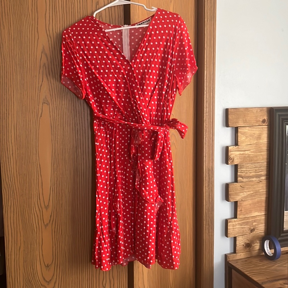 Red dress